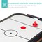 Best Choice Products 40in Air Hockey Arcade Table w/ 100V Motor, Electric Fan, 2 Strikers, 2 Pucks